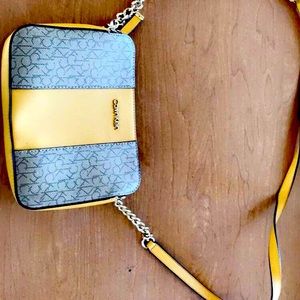 Calvin Klein cross body purse